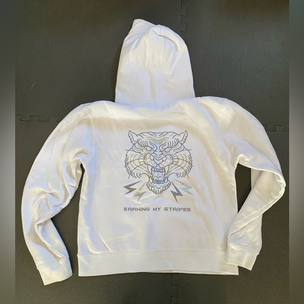 Wodbottom white beast sweatshirt, M